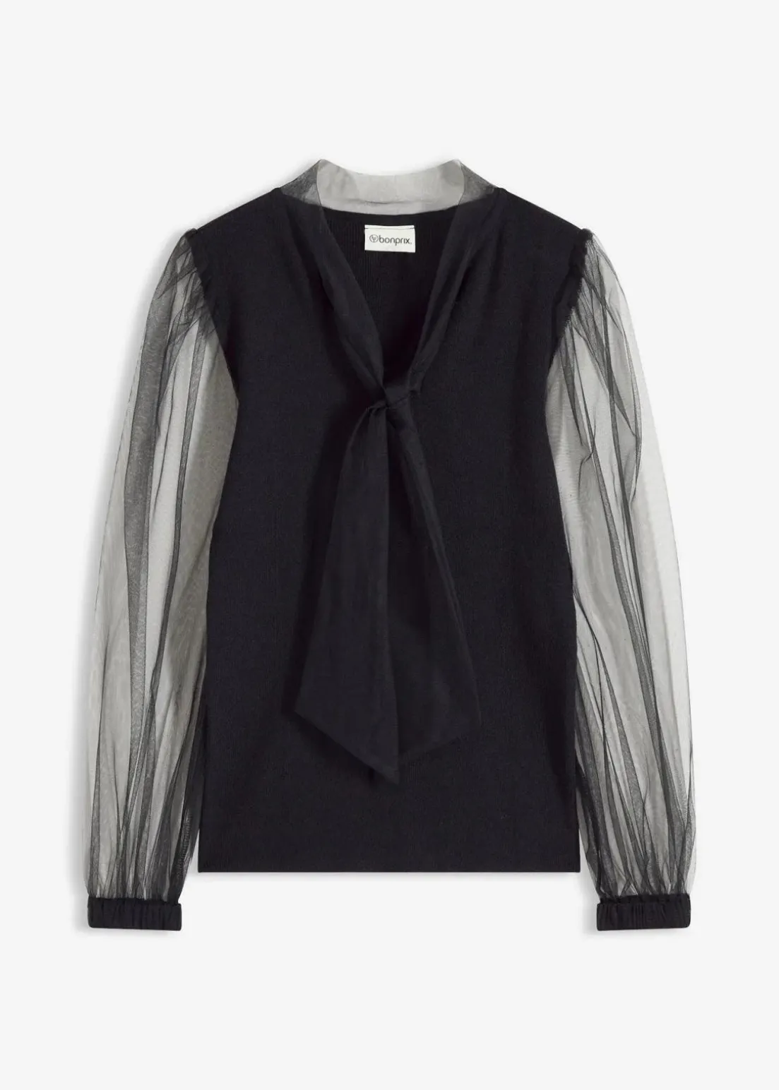 Pullover aus fließendem Viskose-Mix