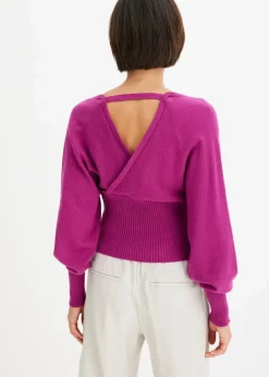 Pullover aus fließendem Viskose-Mix