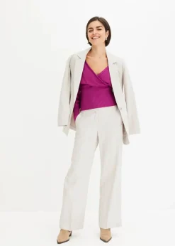 Pullover aus fließendem Viskose-Mix