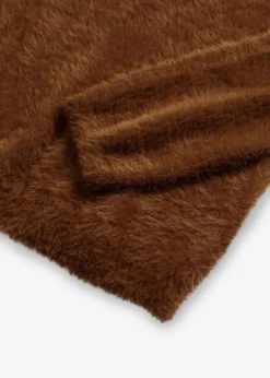 Pullover in Plüsch-Optik