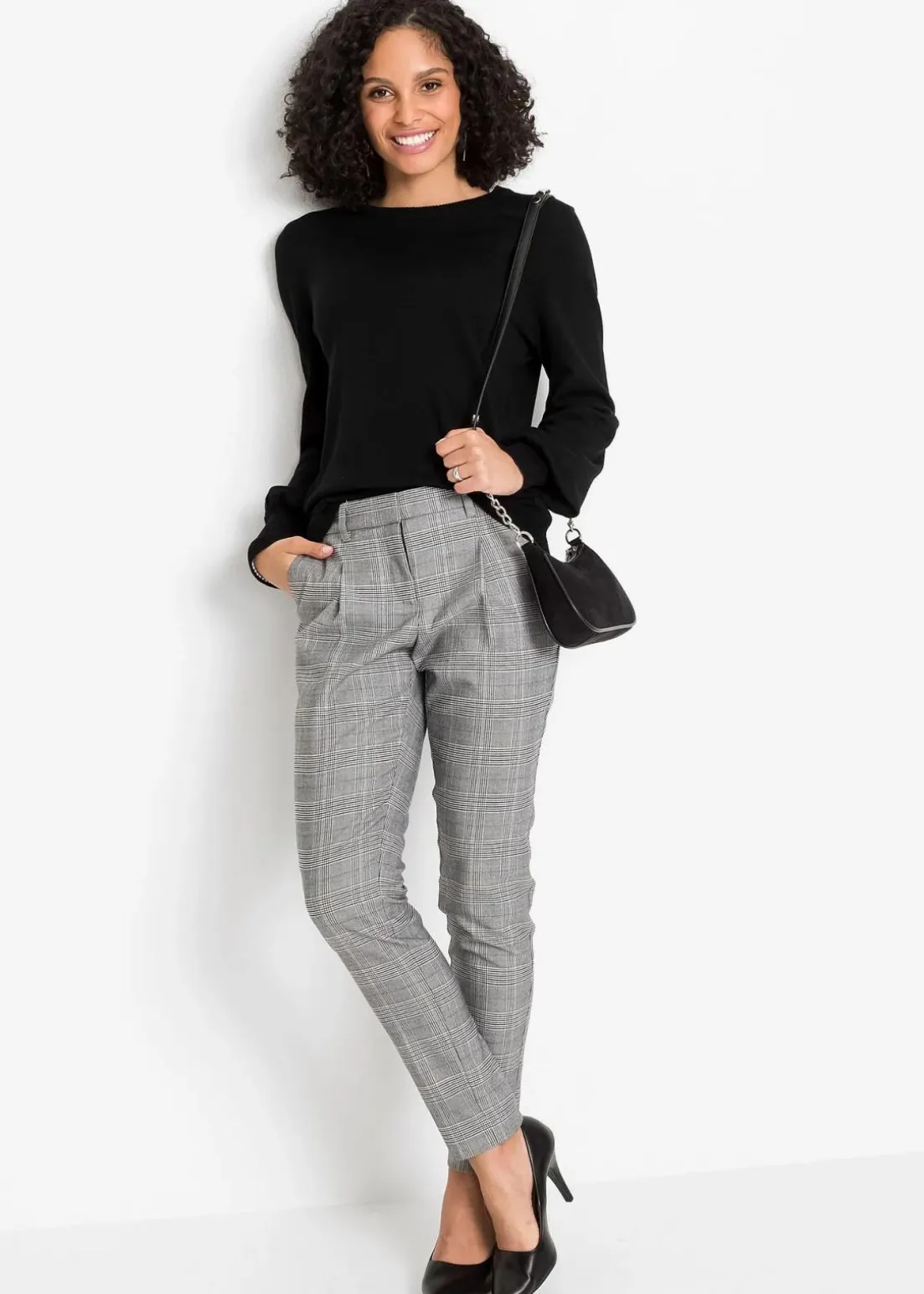 Pullover mit Ballon-Ärmel