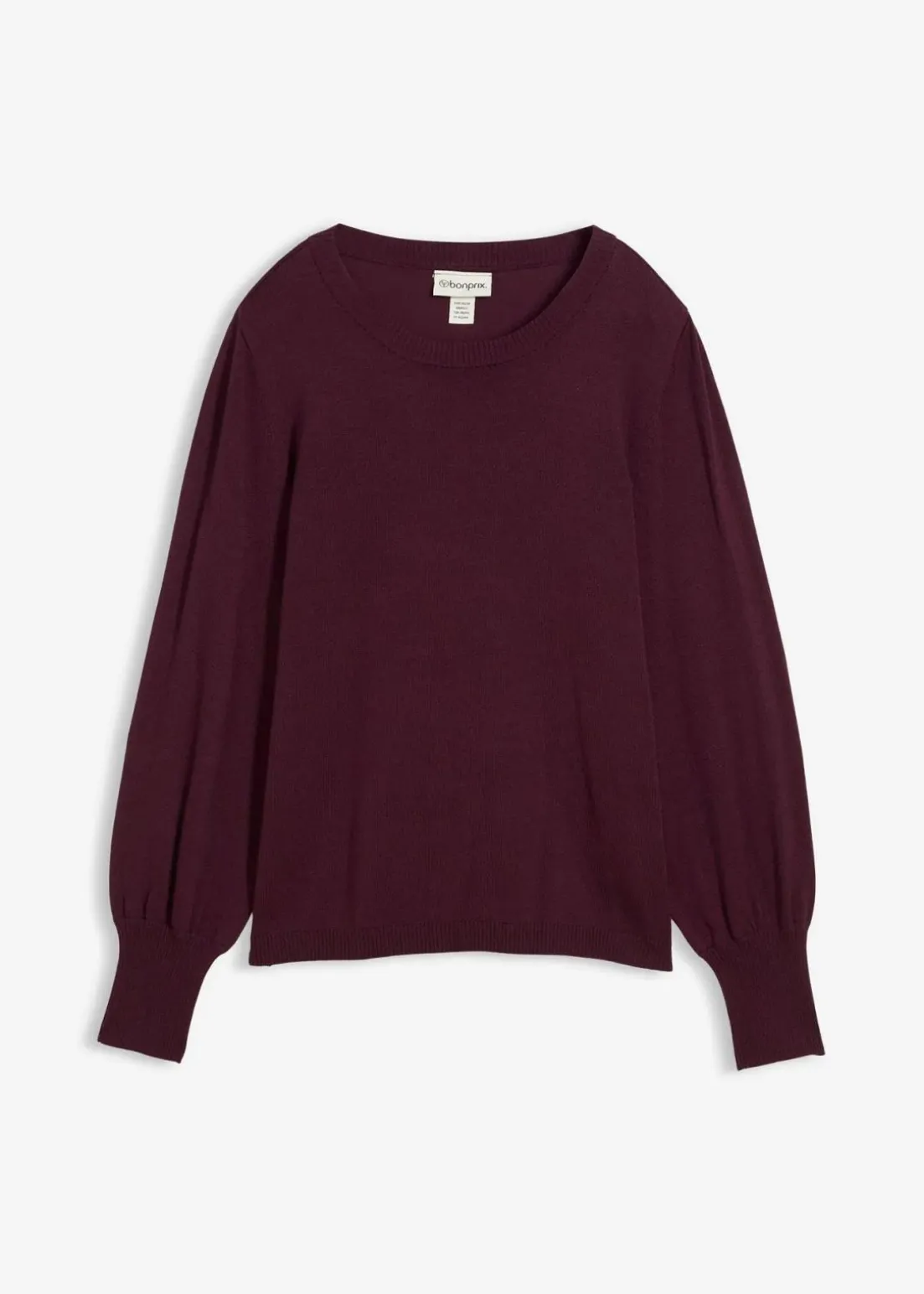 Pullover mit Ballon-Ärmel