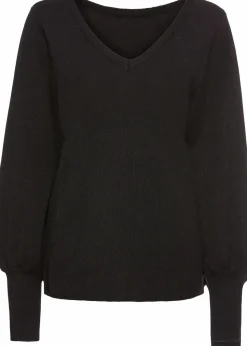 Pullover mit Ballonärmeln