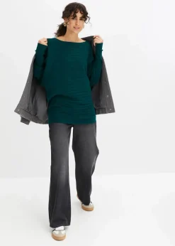 Pullover mit Fledermausärmeln