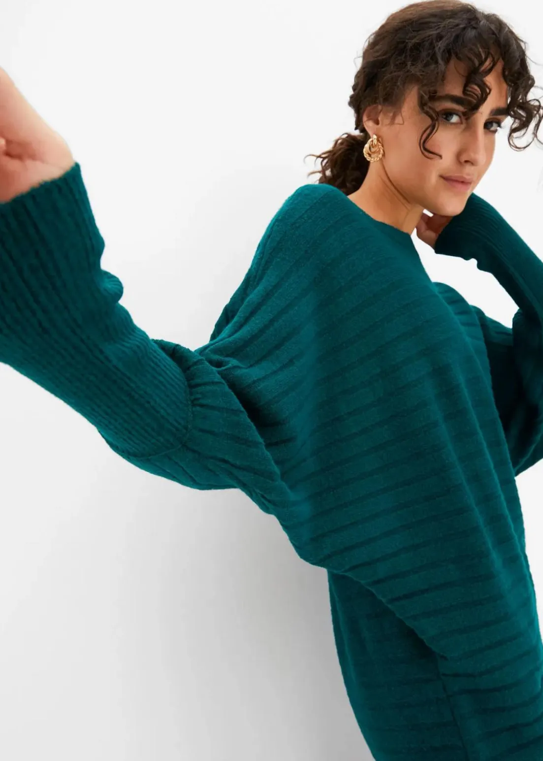 Pullover mit Fledermausärmeln