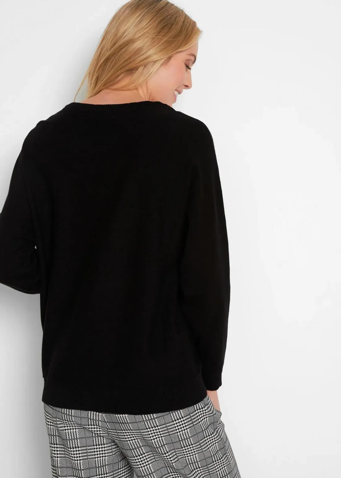 Pullover mit Fledermausärmeln