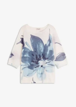 Pullover mit floralem Druck