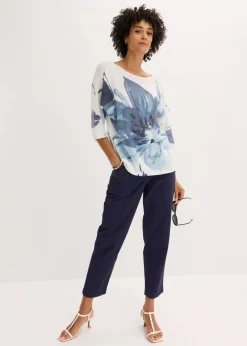 Pullover mit floralem Druck