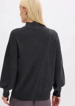 Pullover mit Knopfleiste
