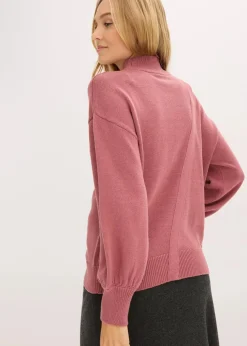 Pullover mit Knopfleiste