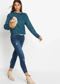 Pullover mit Knöpfen