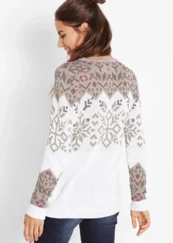 Pullover mit Norwegermuster