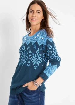 Pullover mit Norwegermuster