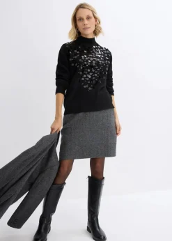 Pullover mit Pailetten