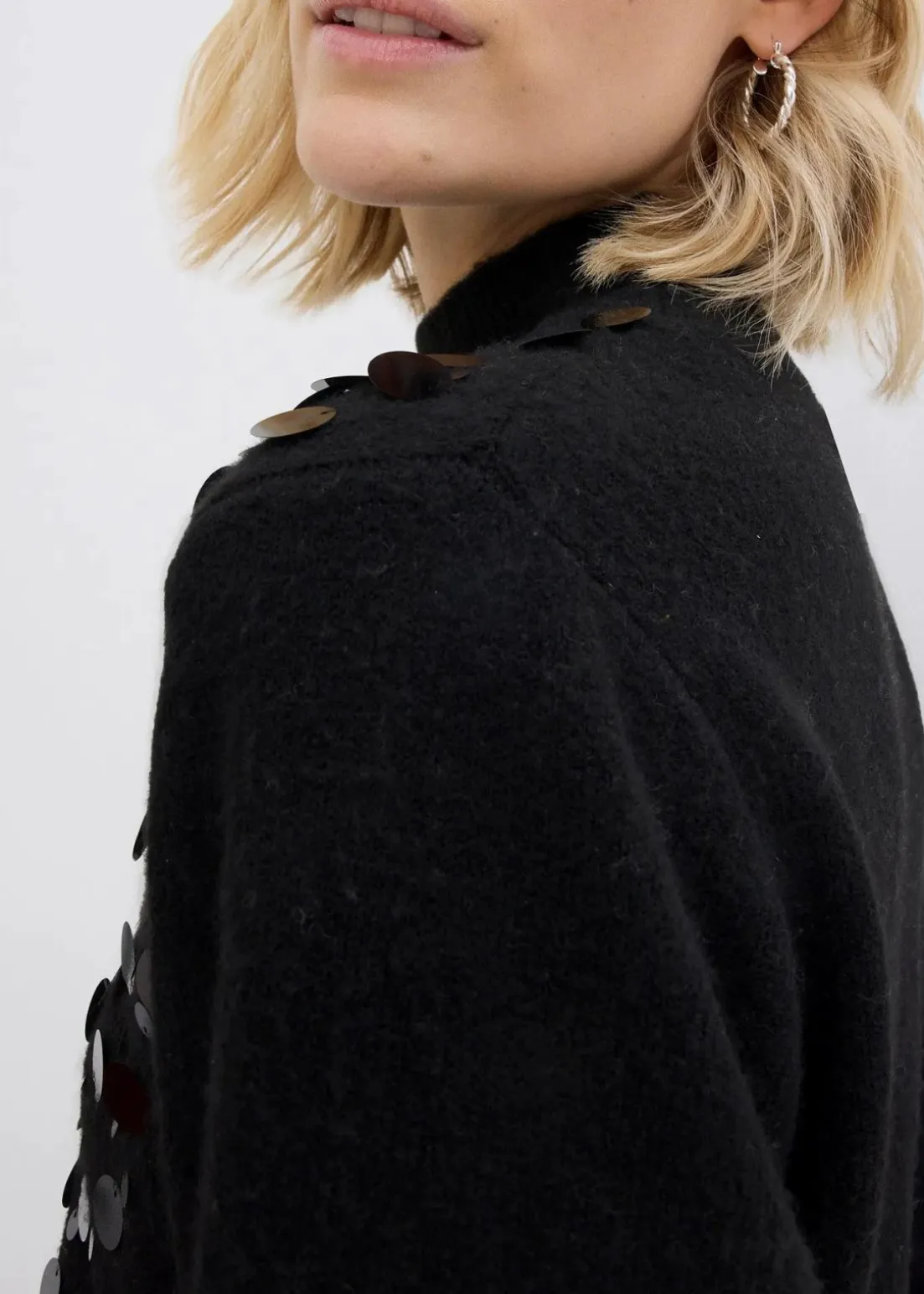 Pullover mit Pailetten