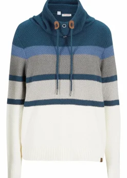 Pullover mit Schlauchkragen