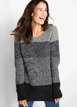 Pullover mit Streifenmuster