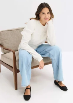 Pullover mit Volants