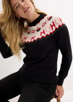 Pullover mit Weihnachtsmotiv
