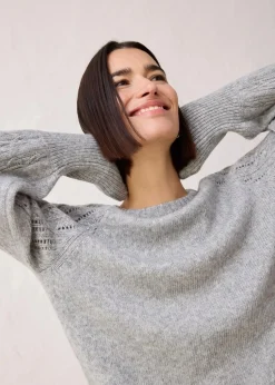 Pullover mit Woll-Anteil