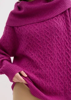 Pullover mit Zopfmuster