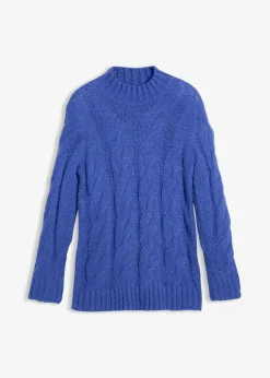 Pullover mit Zopfmuster