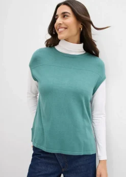 Pullunder aus softem Viskose-Mix