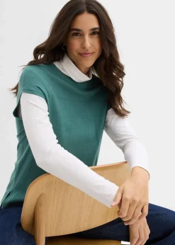 Pullunder aus softem Viskose-Mix