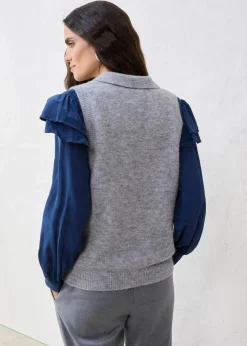 Pullunder mit Alpakawolle