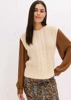 Pullunder mit Baumwollanteil