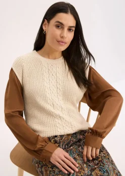 Pullunder mit Baumwollanteil