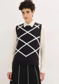 Pullunder mit Federgarn