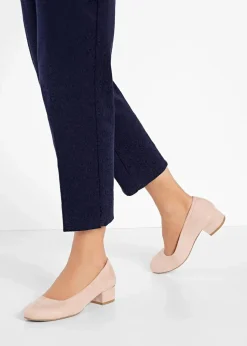 Pumps mit Blockabsatz