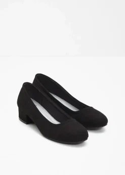 Pumps mit Blockabsatz