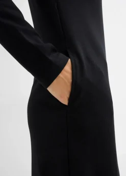 Punto Di Roma Kleid mit Stehkragen