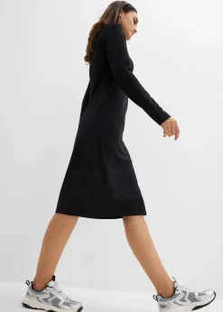 Punto Di Roma Kleid mit Stehkragen