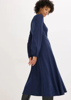 Punto Kleid mit Spitze