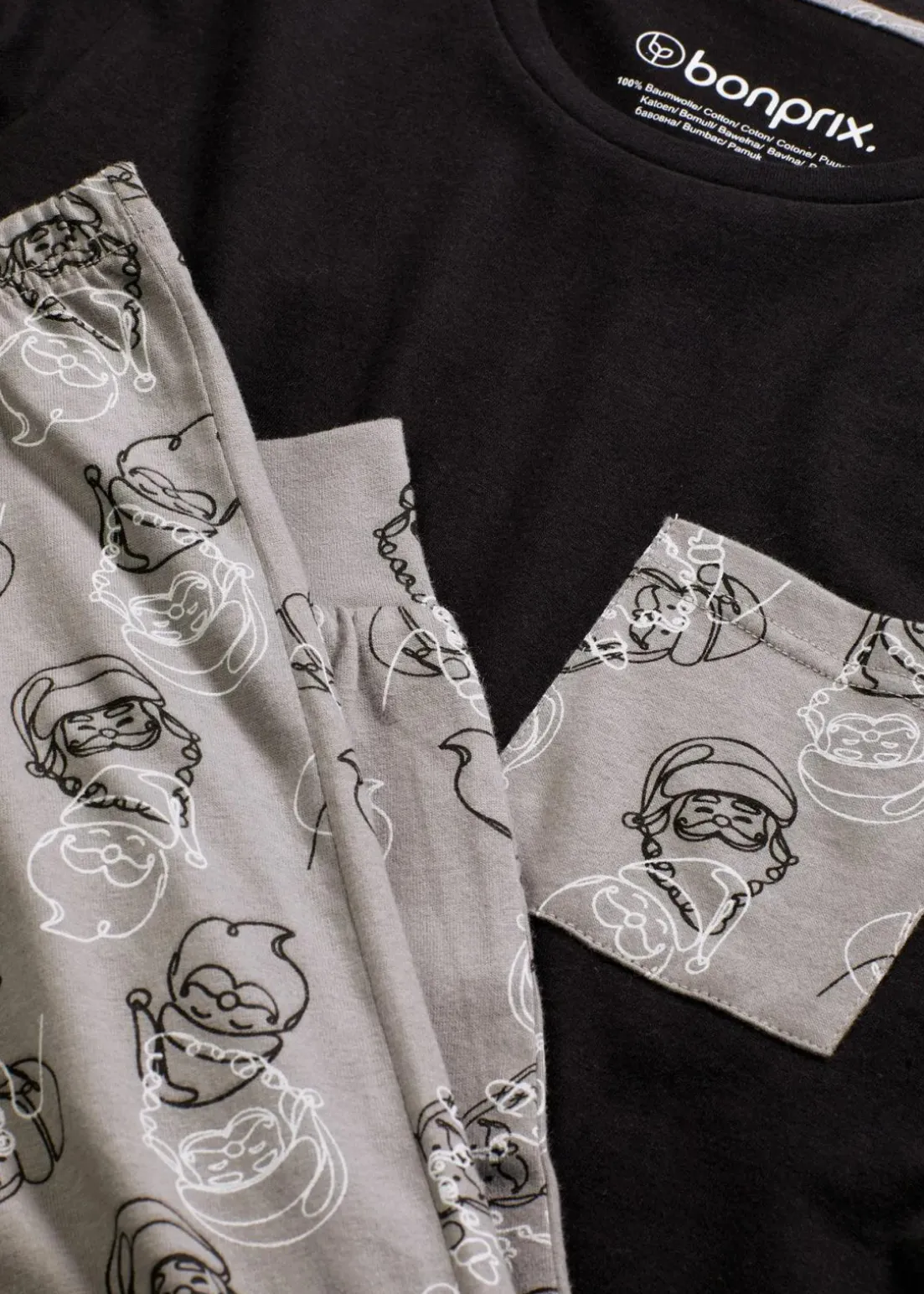 Pyjama aus reiner Baumwolle