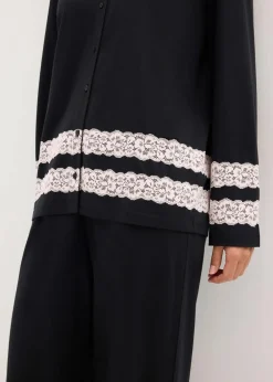 Pyjama aus softem Viskose-Mix