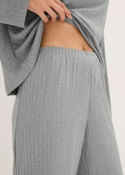 Pyjama aus weichem Pointelle-Jersey