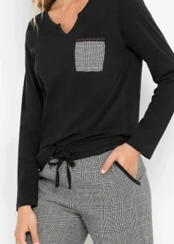 Pyjama mit Flanellhose