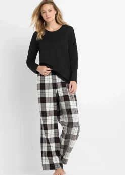 Pyjama mit Flanellhose und Geschenktasche
