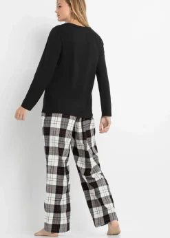 Pyjama mit Flanellhose und Geschenktasche