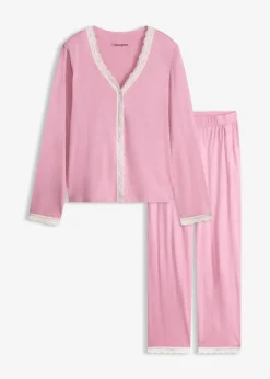 Pyjama mit Knopfleiste