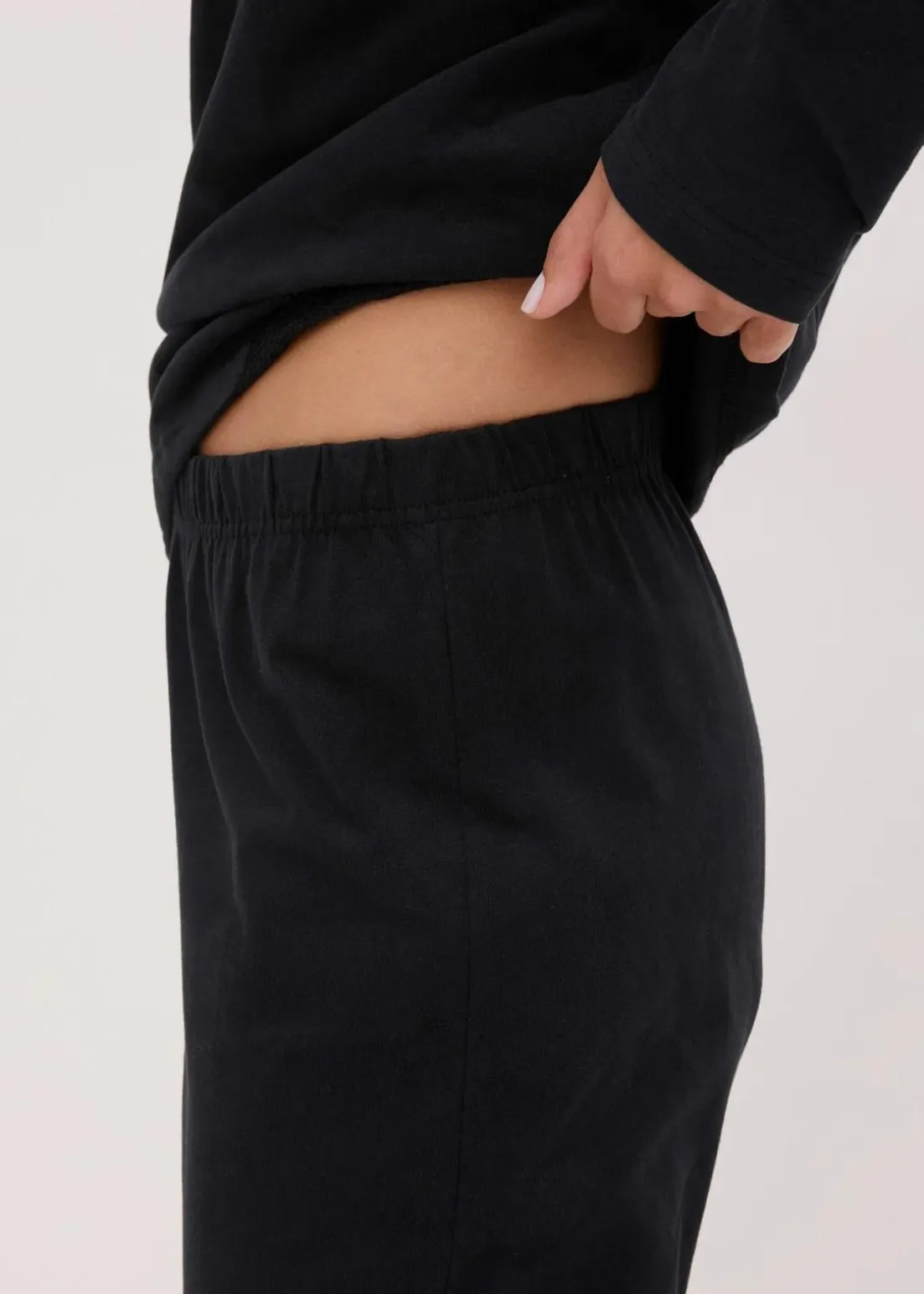 Pyjama mit zarter Spitze