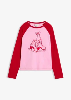 Raglanshirt aus reiner Bio-Baumwolle