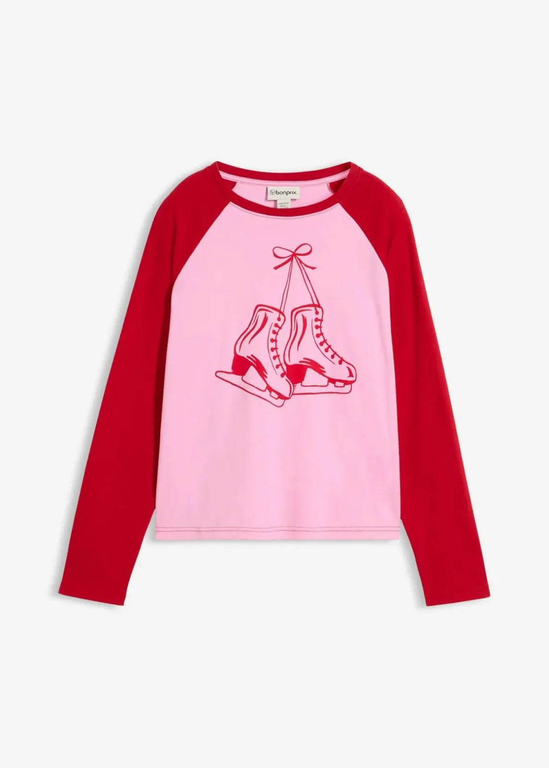 Raglanshirt aus reiner Bio-Baumwolle