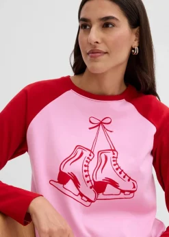 Raglanshirt aus reiner Bio-Baumwolle