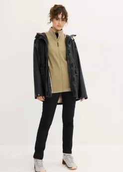 Regenjacke mit Teddyfutter