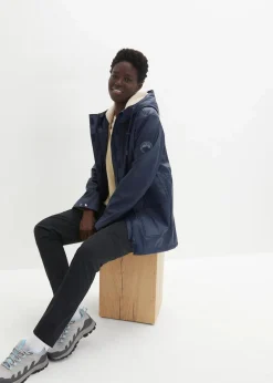 Regenjacke mit Teddyfutter